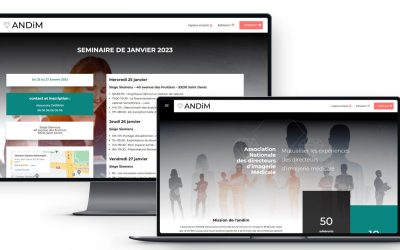 Un nouveau site internet pour l’ANDIM